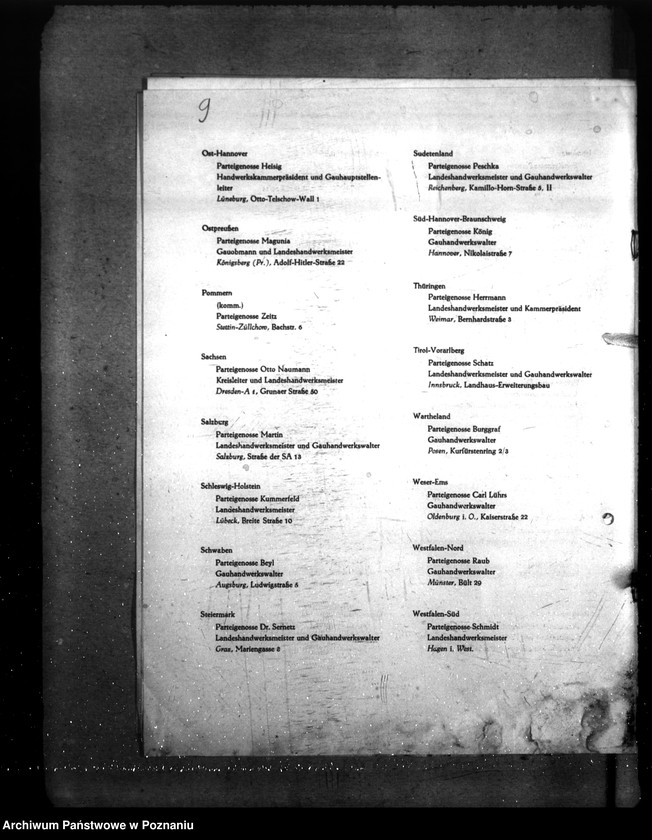 Obraz 13 z jednostki "Arbeitsgewerke (zarządzenia, wzory druków)"