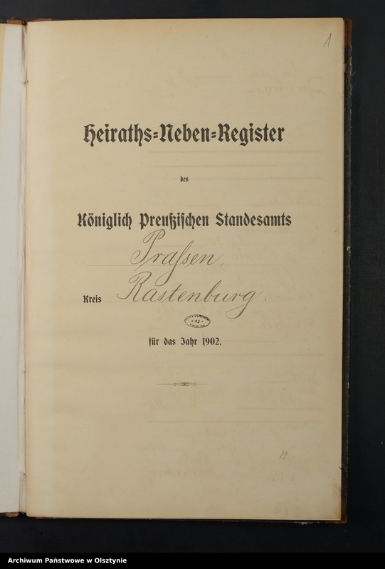 image.from.unit.number "Heiraths-Neben-Register Nr 1 - 13"