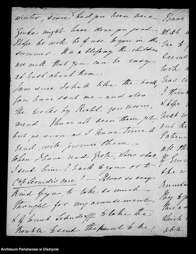 image.from.unit.number "/E. Stewart, Mary Stebush, Laura Francis, May A. Szkes, R. Kossentyn, Florence Grenfell R. H. Saylor u. a. an Anna Gfin Lehndorff u. an Hahn Kuchelmiss/"