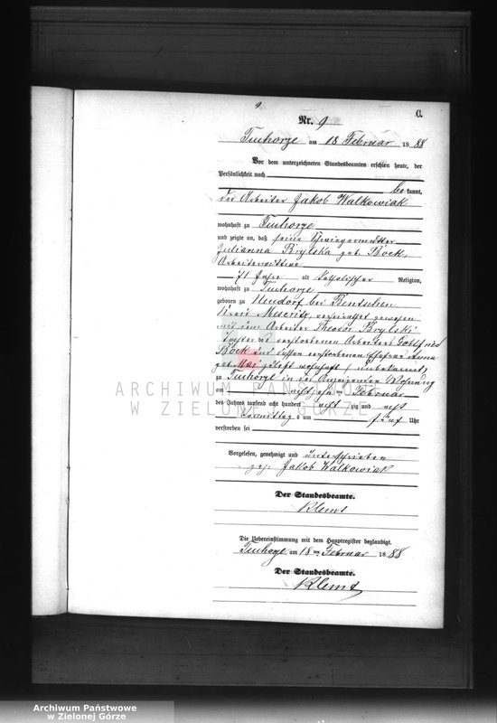 Obraz 12 z jednostki "Sterbe-Neben-Register"