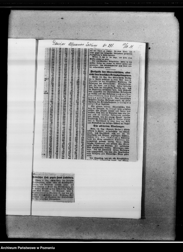 Obraz 10 z jednostki "Sprawa granic niepodległej Polski [wycinki prasowe z gazety "Danziger Allgemeine Zeitung"]"