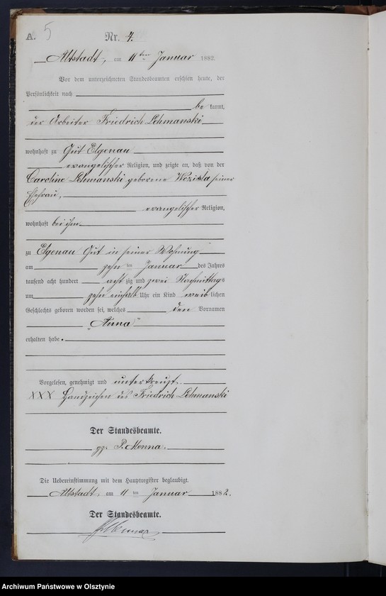 image.from.unit.number "Geburts-Neben-Register Tom I,Nr 1 - 134"