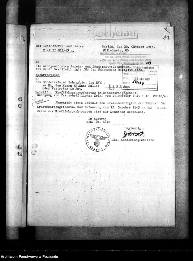 Obraz 17 z jednostki "Kraftfahrzeuge - Kriegswirtschaft"