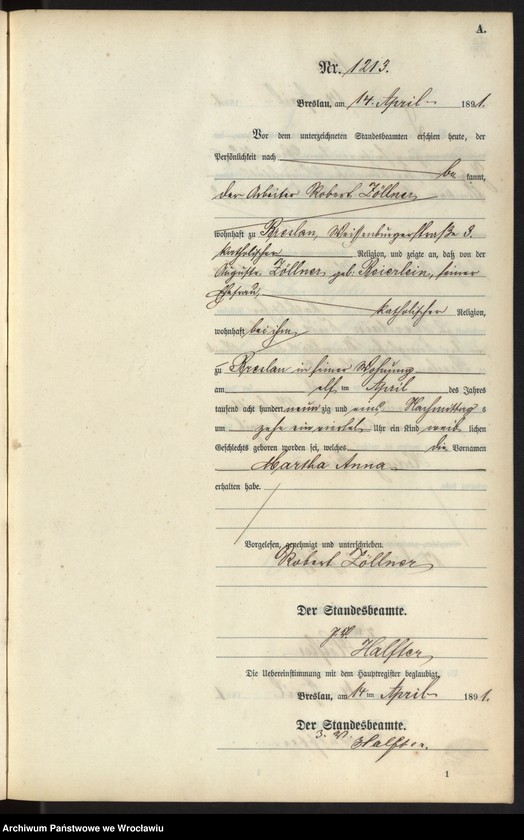 image.from.unit.number "Księga urodzeń Wrocław III 1891 t.03"