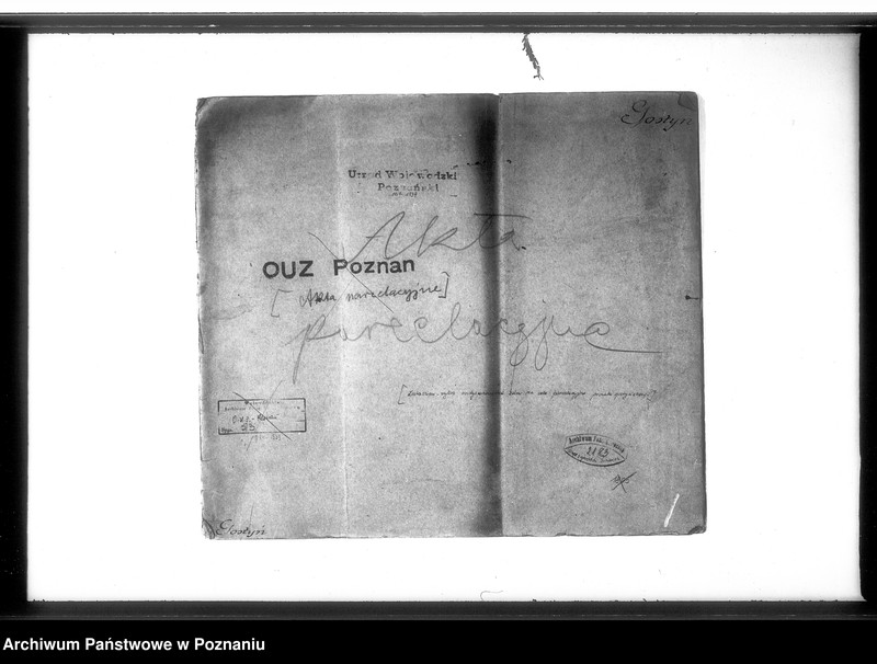 Obraz 5 z jednostki "/Zestawienie /wykaz/ rozdysponowania ziemi na cele parcelacyjne powiatu gostyńskiego"