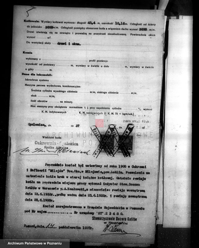 Obraz 9 z jednostki "Cukrownia Opalenica, nr woj. 6833"