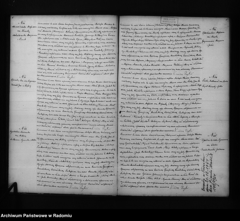 image.from.unit.number "[Duplikat akt urodzonych, zaślubionych i zmarłych parafii Jedlnia z 1872 r.]"