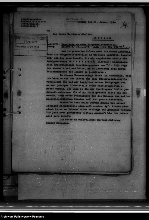 Obraz 16 z jednostki "Bewerbungen um Anstellung im Beamtendienst"