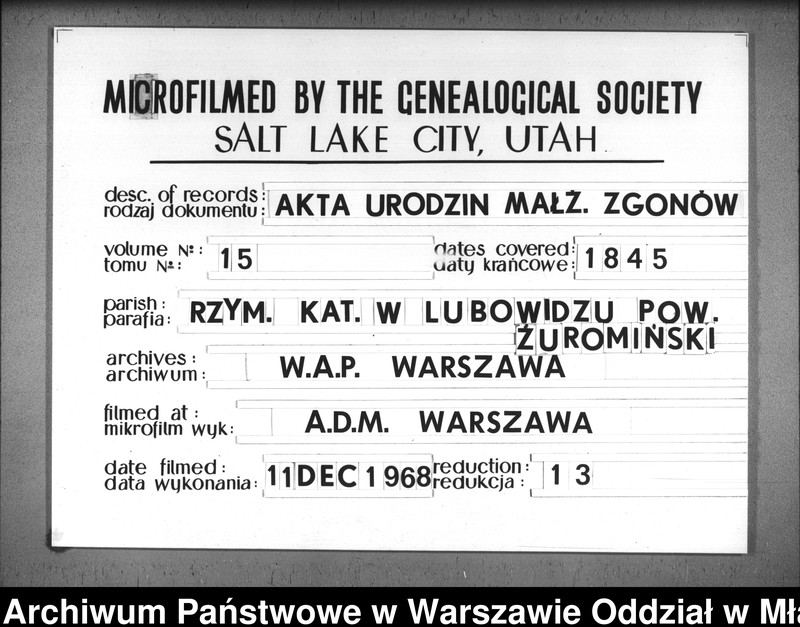 image.from.unit.number "Akta urodzin, małżeństw i zgonów"