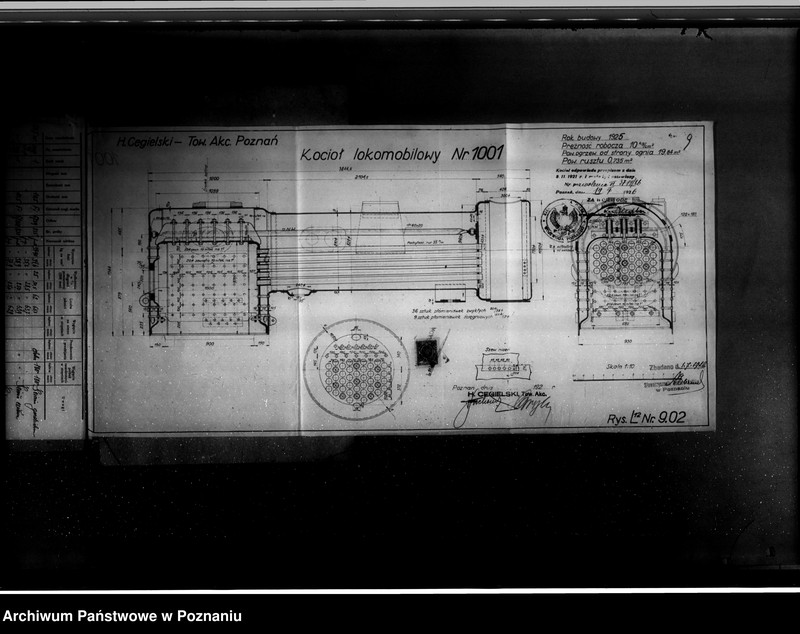 Obraz 13 z jednostki "Elektrownia Fundacji Sułkowskich w Rydzynie, pow. leszczyński nr woj. kotła 6124"