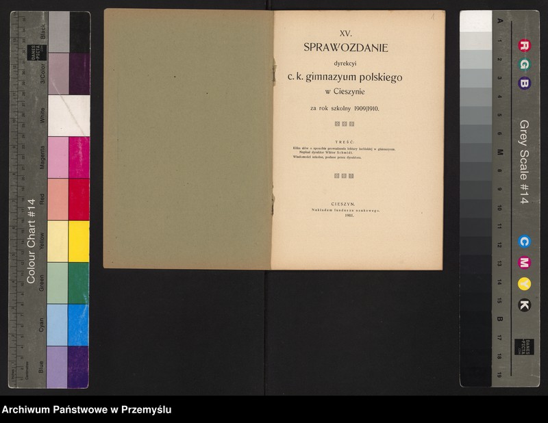 image.from.unit.number "XV Sprawozdanie dyrekcji c.k. gimnazjum polskiego w Cieszynie za rok szkolny 1909/10"