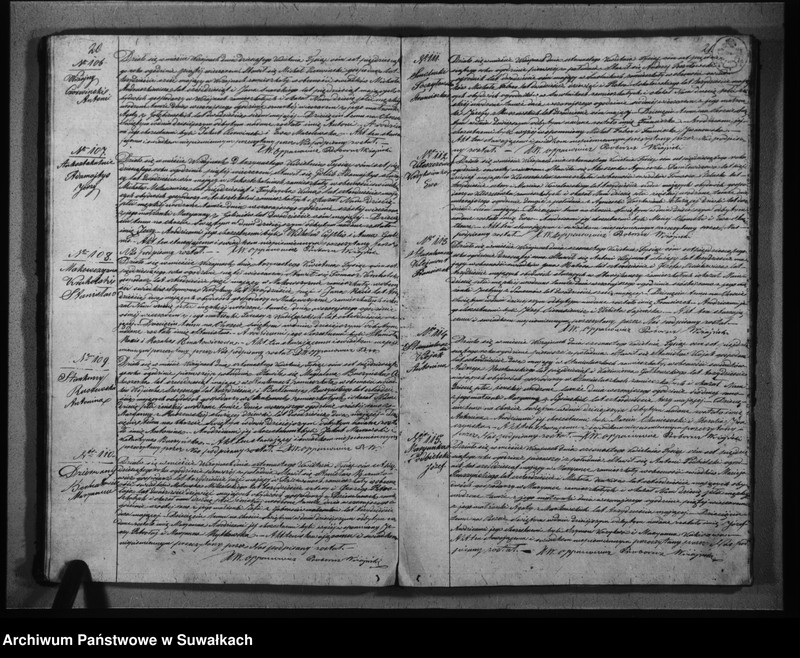 image.from.unit.number "Duplikat urodzonych, zaślubionych i umarłych parafii wiżajńskiej z roku 1850"