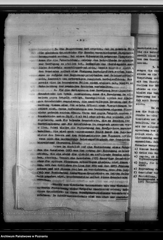 Obraz 8 z jednostki "Zuweisung der beschlagnahmten Grundstücke an diwe Gemeinden. Lehrlingsheim in der Ostgebieten"
