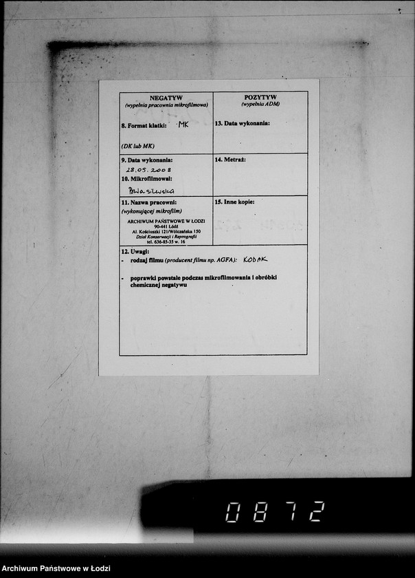 Obraz 3 z jednostki "Sammelschriftwechsel der Firmen H-K [Korespondencja z różnymi firmami zleceniodawcami G.V.]"