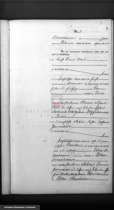 Obraz 11 z jednostki "Księga małżeństw"