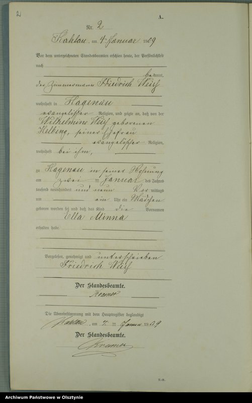 Obraz z jednostki "Geburts-Neben-Register Nr 1 - 80"