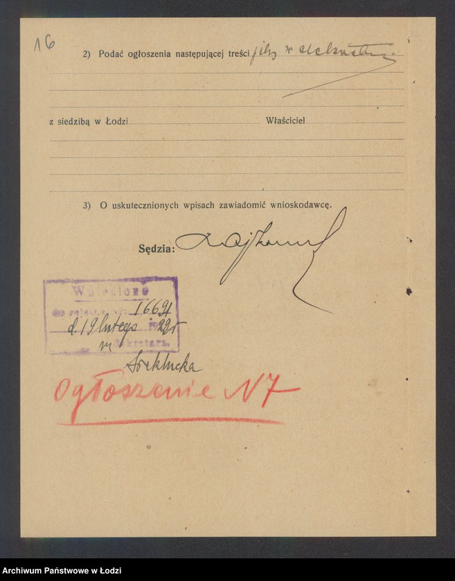 Obraz 18 z jednostki "Icek Ajzyk Zysman- sprzedaż mięsa i drobiu"