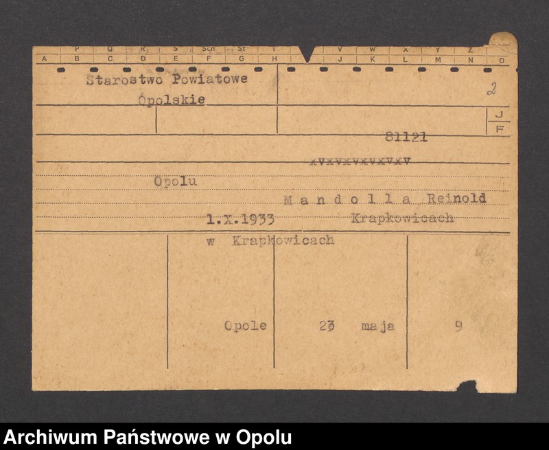 Obraz 4 z jednostki "[Gorka August, ur. 27.08.1877 r. Ostroppa]"