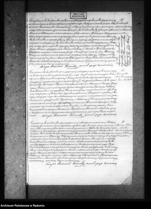 image.from.unit.number "Dublikat aktov o rodivšihsâ, brakosoče6avšihsâ i umerših v prihode Głovačev za 1881god"