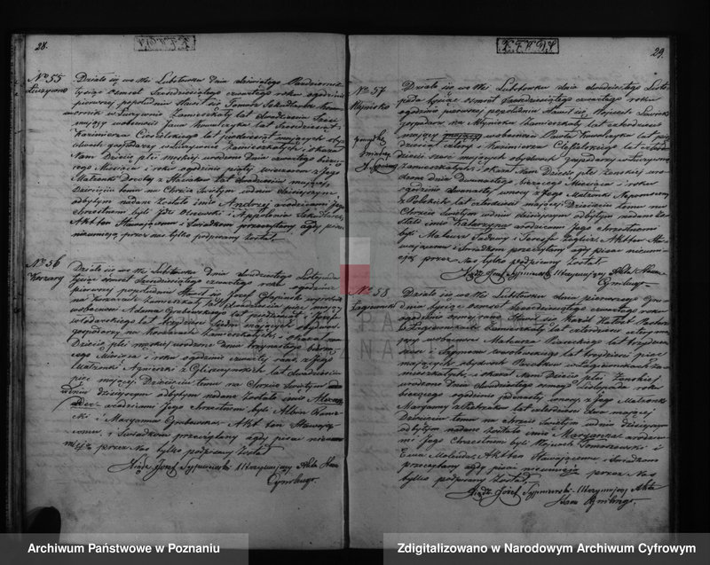 Obraz 17 z jednostki "Duplikat urodzeń, małżeństw i zgonów"