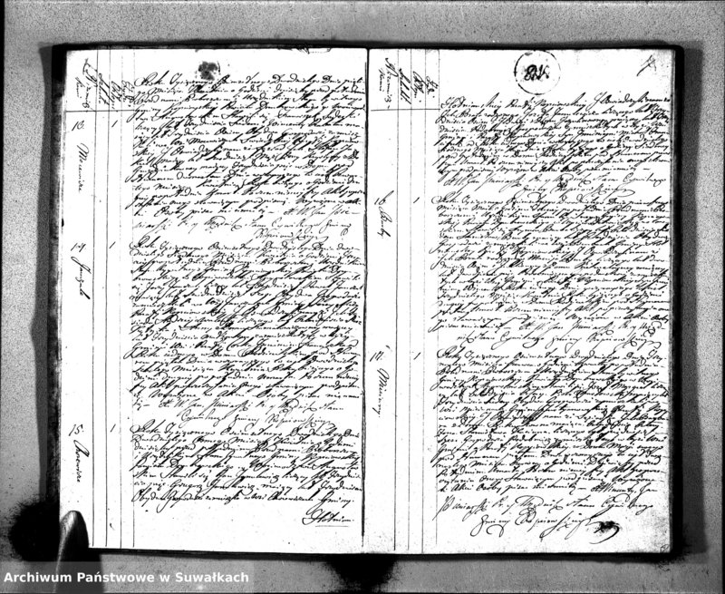 image.from.unit.number "Akta Zeszłych Gminy Kopciowskiey Powiatu Dombrowskiego w Woiewództwie Augustowskim od 1-go Stycznia 1820 roku"