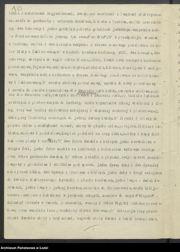 Obraz 12 z jednostki "Chaskiel Kon vel Kac, Lajbus Berger- sprzedaż przędzy"