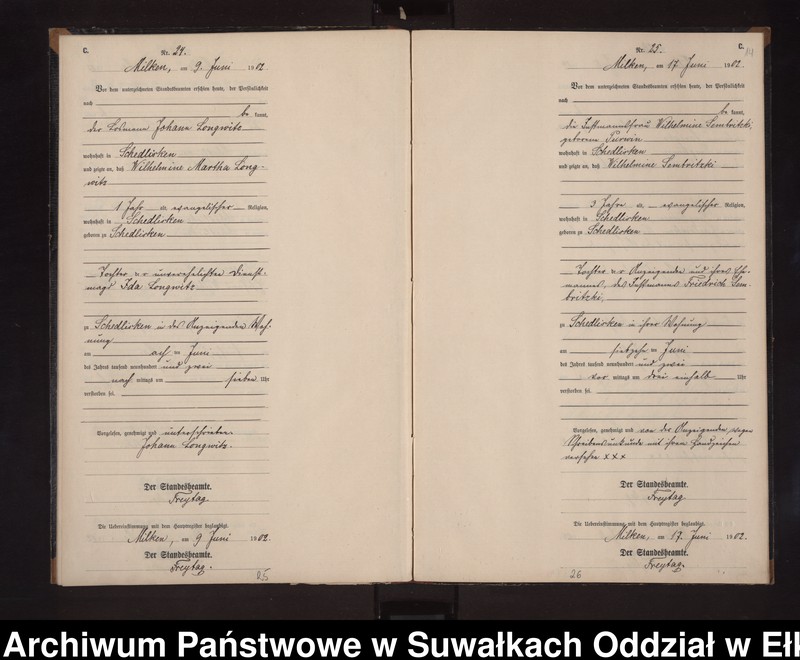 image.from.unit.number "Sterbe-Neben-Register des Preussischen Standes-Amtes Stasswinnen Kreis Lötzen"