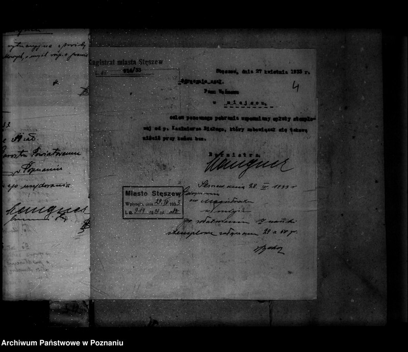 Obraz 9 z jednostki "Zatwierdzenie wytwórni waty K. Biały w Stęszewie powiat poznański"