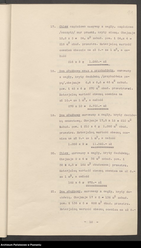 Obraz 15 z jednostki "Oszacowanie majątku Lechlin"