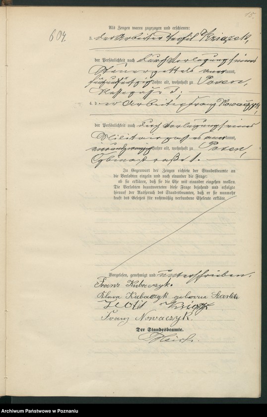 Obraz 17 z jednostki "Księga małżeństw t. III"