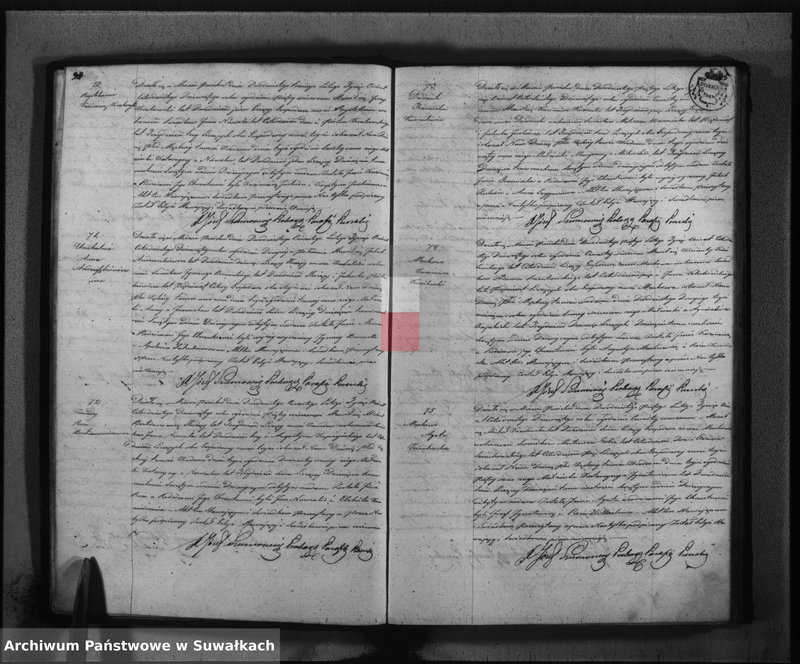 image.from.unit.number "Duplikat akt urodzonych, zaślubionych i umarłych na rok 1849 z parafij katolickiej Puńsk"
