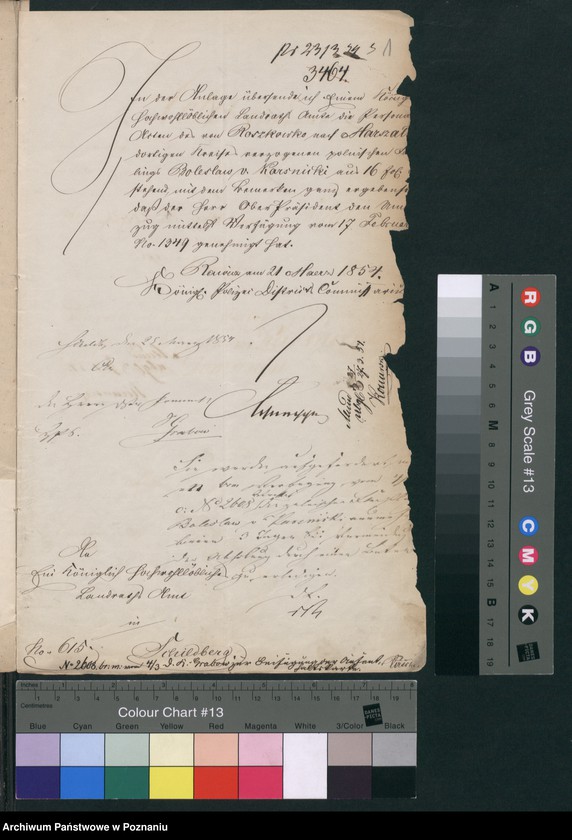 Obraz 4 z jednostki "A. betr. Johann Bolesław von Karśnicki zu Roszkówko"