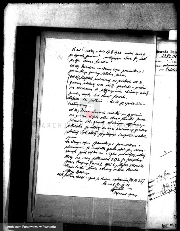 Obraz 18 z jednostki "Szkoła katolicka w Podstolicach /przyjęcie nieruchomości szkolnych na własność obszaru dworskiego/"