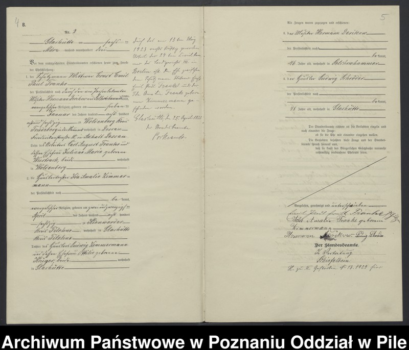 Obraz 5 z jednostki "Księga małżeństw"