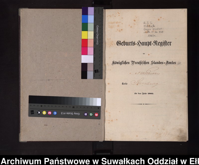 image.from.unit.number "Geburts-Haupt-Register des Königlichen Preussischen Standes-Amtes Nikolaiken Kreis Sensburg"