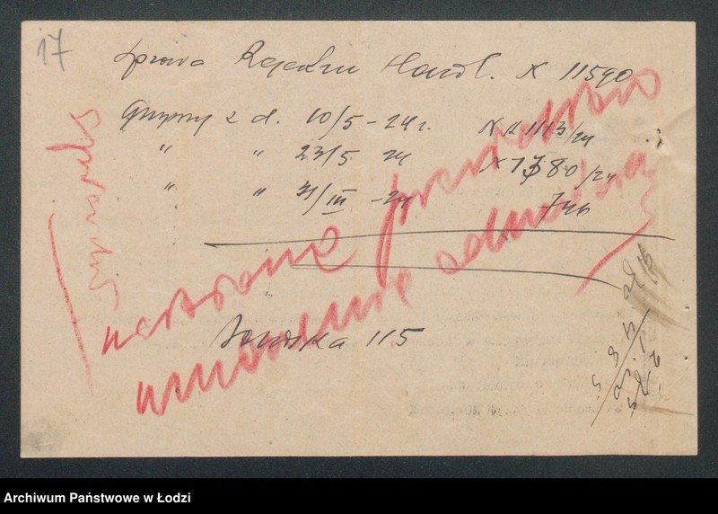 Obraz 19 z jednostki "Stanisław Mintus- sklep rzeźniczy"