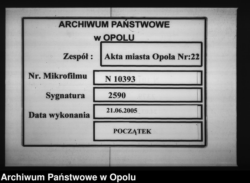 Obraz 1 z jednostki "Manual Acta in Causa der katholischen Parochianen der Stadt Oppeln c/ fiscum Vol. III"