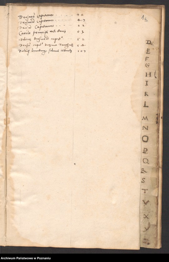 image.from.unit.number "Literae a dominis consulibus civitatis Posnaniae scriptae anno domini 1535"