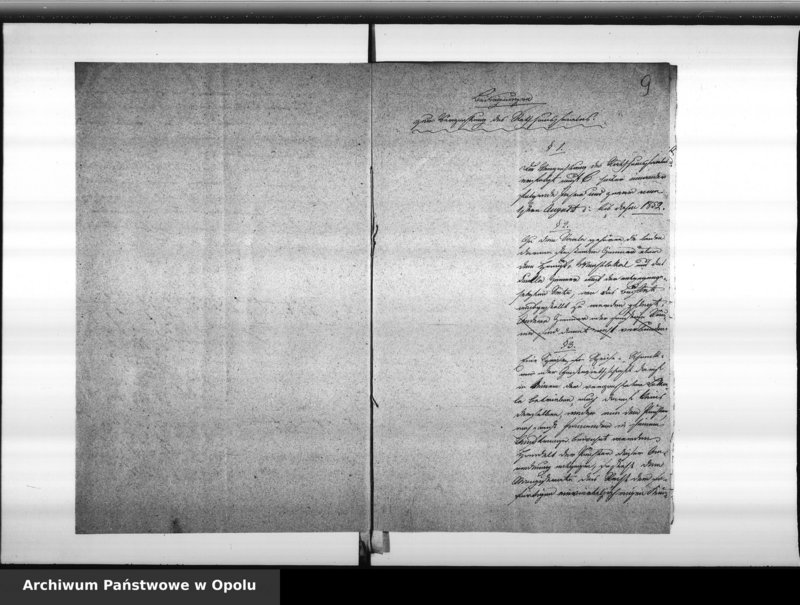 Obraz 10 z jednostki "Acta des Magistrats zu Oppeln betreffend die Verpachtung des Rathhaussaales"