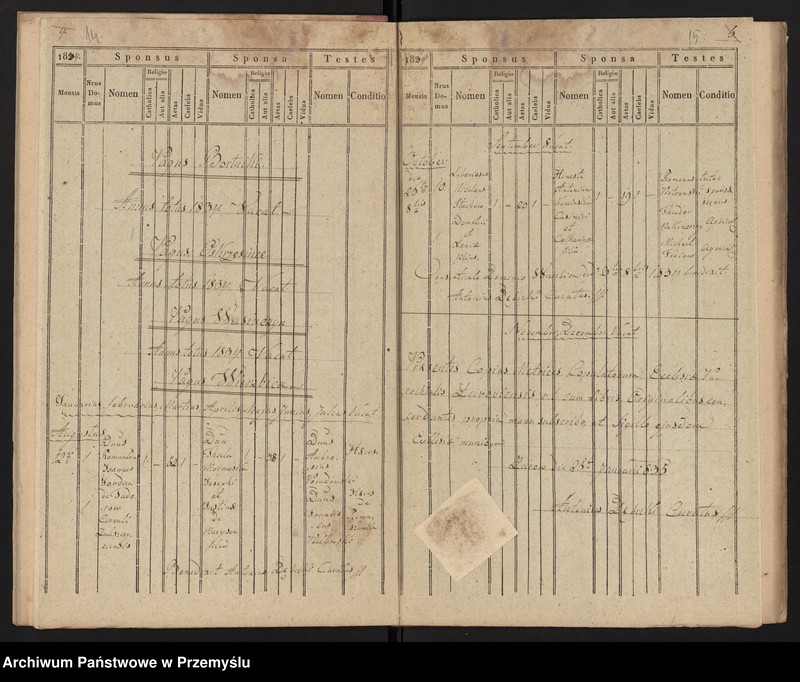 image.from.unit.number "[Odpisy ksiąg urodzeń, małżeństw, zgonów parafii rzymskokatolickiej Żurów z 1834 roku]"