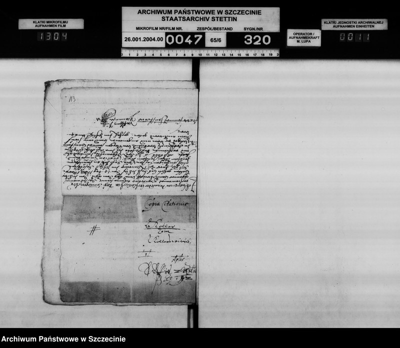 Obraz 12 z jednostki "Karsten v. Köller S.A. zu Kantreck / Katherina geb. V. Paulsdorf, Witwe Eggerts v. Kleist zu Kantrack, dann Gattin Joachims v. Kleist zu Nemrin: Herausgabe dr zu Kantreck gehörigen Urkunden, Siegel, Register, Wafen u.a. Vol.I."