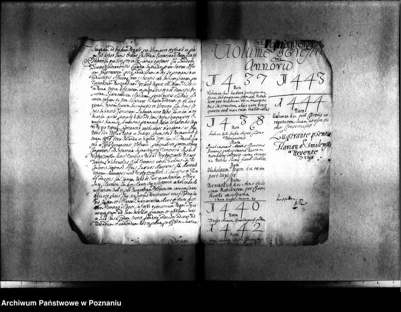 Obraz 6 z jednostki "Resignationes ,inscriptiones, relationes, decreta [protocollon]"