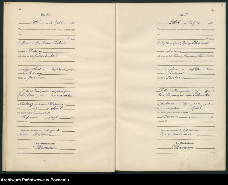 Obraz 18 z jednostki "Sterbe-Haupt-Register"