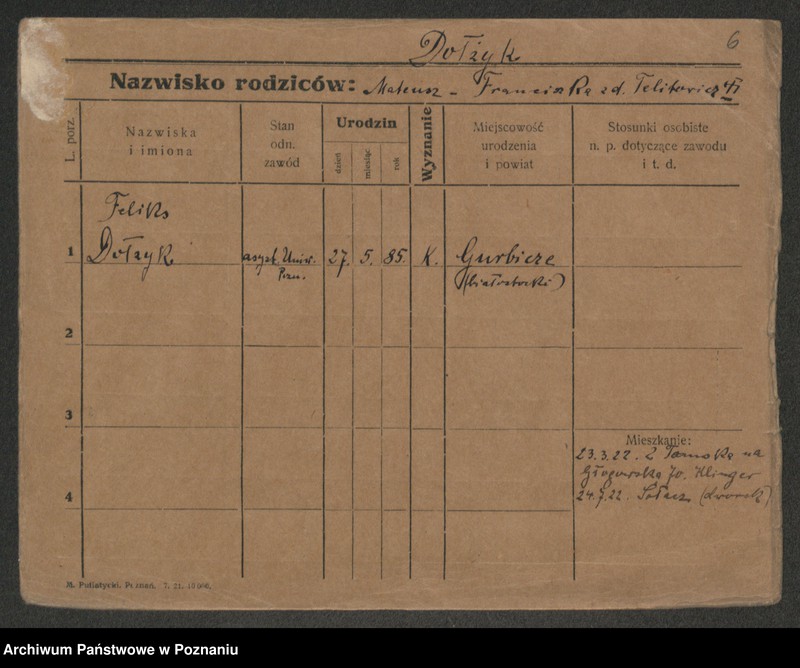 image.from.unit.number "Dołżycki - Domino"