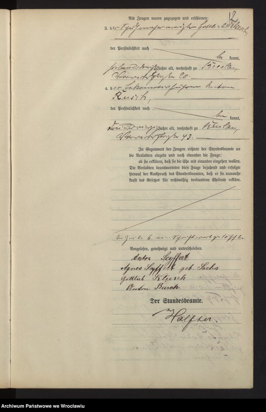 image.from.unit.number "Heiraths-Haupt-Register Breslau II 1895 Band 5"