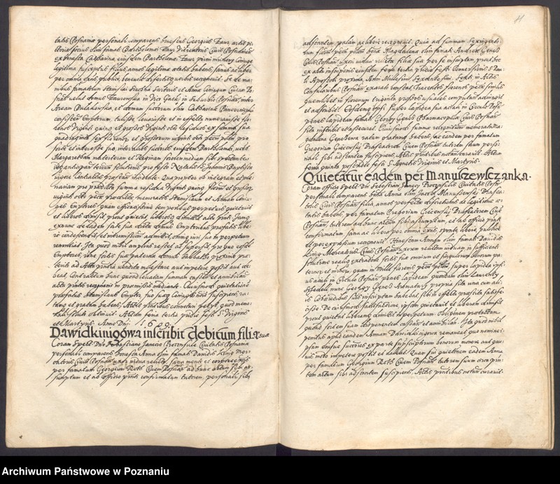 Obraz 15 z jednostki "Acta consulatus Posnaniensis."