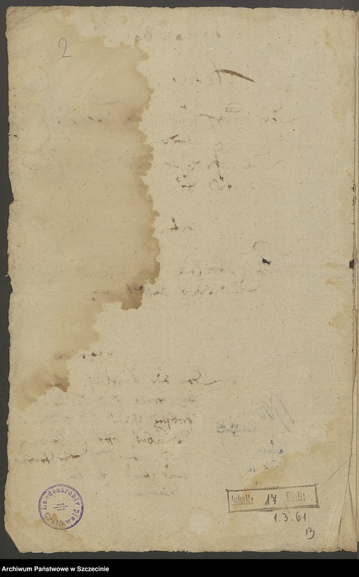 image.from.unit.number "Dorfschaft Büssenthin [Buszęcin] contra sämtliche Koeller auf Reckow [Rekowo] und deren Untertanen wegen der zu Ungebühr gepflügten Brache und verübter Gewalt."