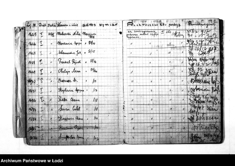 Obraz 5 z jednostki "Książka kar dzielnicowych IV rewiru [Kary doraźne - pieniężne i ostrzeżenia za drobne przekroczenia porządkowe]"