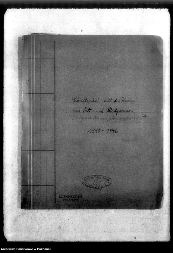 Obraz 4 z jednostki "Schriftwechsel mit den Kreisen aus Ostund Westpreussen - w sprawie Niemców, którzy zginęli w 1939 roku"