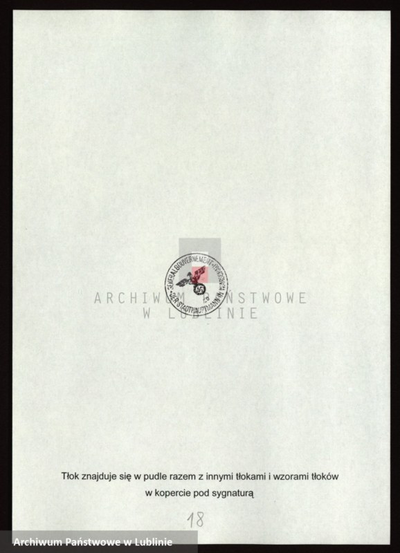 Obraz 30 z kolekcji "Wzory pieczętne AK i WiN"